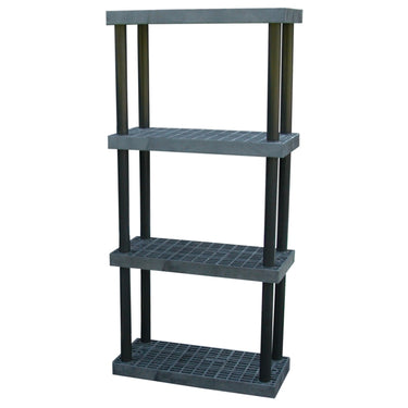 PLASTIC BULK SHELF & STORAGE 36X16 4 SHELF - Model PBSS-3616-4